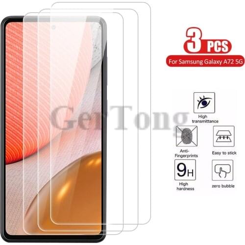 3PCS Glass for Samsung Galaxy A32 4G 5G Tempered Glass for Samsung A02S A12 A42 A52 A72 5G A 12 42 52 A71 A51 Screen Protector