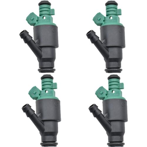 4pc New Fuel Injectors For Kia Sportage 4cyl 2.0L 95-02 OK01D13250 OEM 0280150502 FJ384 M690 Nozzle