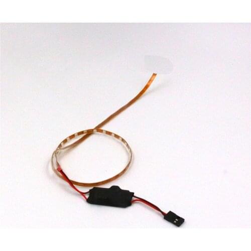 50cm LED Light Bar Light Belt for 1/24 1/28 WLtoys MINI-Q MINI-Z AWD MR02 MR03 IW04M RC Car Accessories