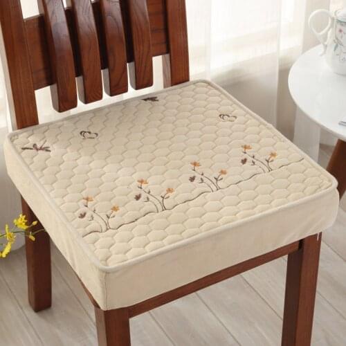60*60cm Square Chair Cushions Comfortable Seat Pad Computer Chair Cushion Sofa Seat Mat Winter Foam Bolster Buttocks Cushion