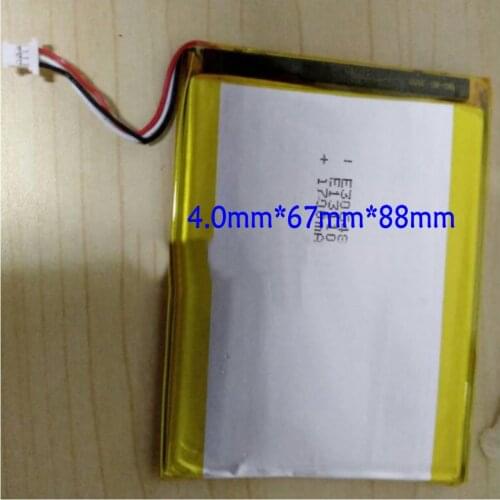Original size Battery for Onyx BOOX C67ML E-Book New Li-po Polymer Rechargeable Accumulator Pack Replacement 3.7V 406788 Track