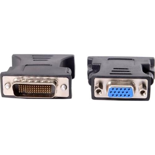 DMS-59 DMS59 59Pin DVI Male to 1-Port VGA Female Video Y Splitter SHORT Cable 1 PC to 1 MONITOR