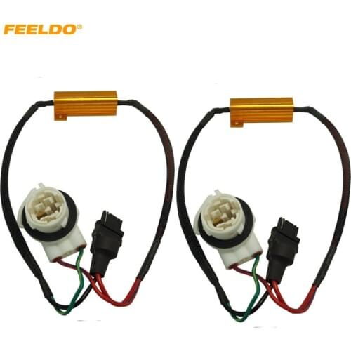 FEELDO 2Pcs 3156B No Error Load Resistor No Flickering Decoder for LED Light #AM5343