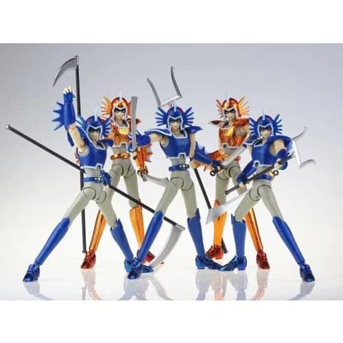 In-Stock CS Model Saint Seiya Myth Cloth EX Poseidon Marine Soldier Guards Action Figure