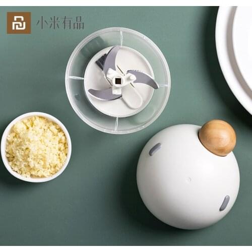 Youpin Jordan Judy Meat Grinder 500ML Manual Pull Stirring Garlic Dumpling Stuffing Artifact for Kitchen Slice Tool Cook Machine