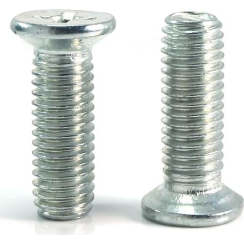 Luchang M3 Galvanized Flat Philips Head Cross Countersunk Head Machine Screw Fastener Bolt For Laptops