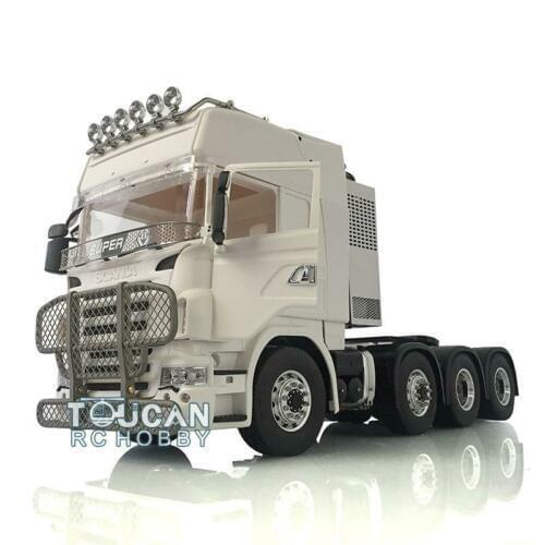 LESU 1/14 Metal 8*8 Chassis Hercul Sca Tractor Truck Horn Roof Light Bumper THZH0972-SMT4