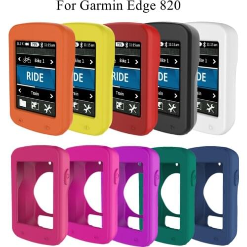 Outdoor Cycling Edge 820 Bike Computer Silicone Cover Silicone Protective Case Bicycle Gel Holster Protector For Garmin Edge 820