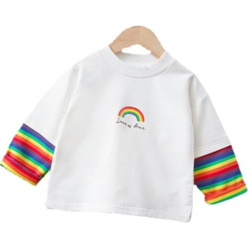 New Children Clothes Spring Autumn Baby Boys Clothing Girls Cotton Casual T-Shirt Toddler Fashion Costume Infant Kids Sportswear