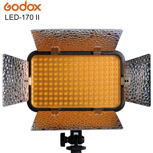 Godox LED170 II Photo Lighting Video Lamp Light 170II LED for Photography Digital Camera Camcorder DV Canon Nikon Sony