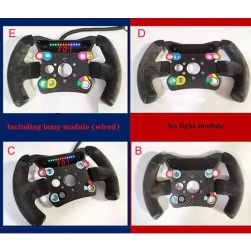 Carbon Fiber Adapter Plate For Thrustmaster TSPC /TX/599 Formula Steering Wheel Racing Car Game Speed Light SimRacing Mod F1 GT3