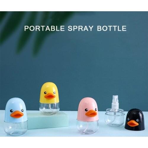 40ml Clear Empty Mini Mister Spray Bottles Refillable Container Pocket Size Sprayer DispenserTravel Cleaning Makeup Bottle