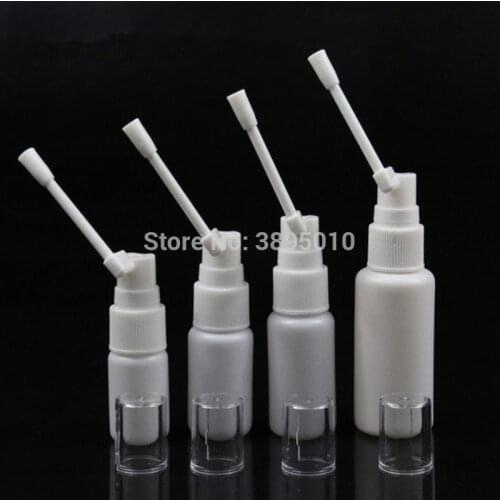 15ml 20ml 30ml 50ml Empty Plastic Nasal Bottle Small Rotation Mist Spray Bottles Nose Medicine Atomizer F983