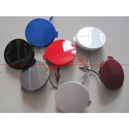 QDAEROHIVE front Bumper Trailer Cover Tow Bracket Cover Rear Bumper Tow Hook Cover Cap for ford Fiesta 2013-2016