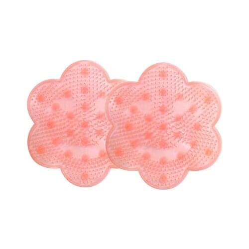 Foot Washing Brush Silicone Bath Foot Massage Pad Mat Shower Massage Bathroom Non-slip Bath Mat Anti Skid Pad for foot wash