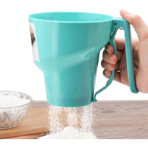 Funnel-shaped Flour Sieve Fine Sieve Flour Flour Sieve Icing Sugar Manual Sieve Cup Home Kitchen Baking Pastry Home Kitchen Tool