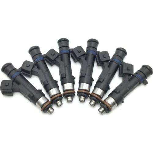 6PCS Fuel Injector fit For 2005- PORSCHE Cayman 987 2.7-3.4L 0280158048