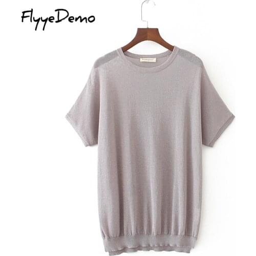 Harajuku Ruffle Knitting Tops 2020 Spring Summer Womens Elegant Thin Sweater Street Casual Office Basic Sweater Mujer Plus Size