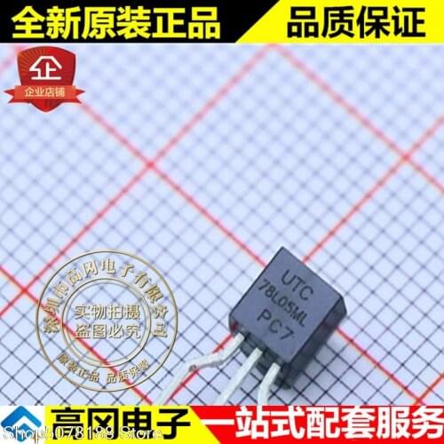 10pieces 78L05ML-T92-B 78L05ML TO92 UTC 5.0V
