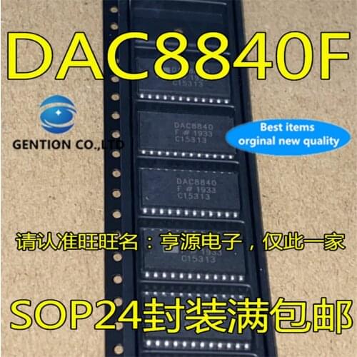 10Pcs DAC8840FSZ DAC8840F DAC8840 SOP-24 Digital to analog converter chip in stock 100% new and original