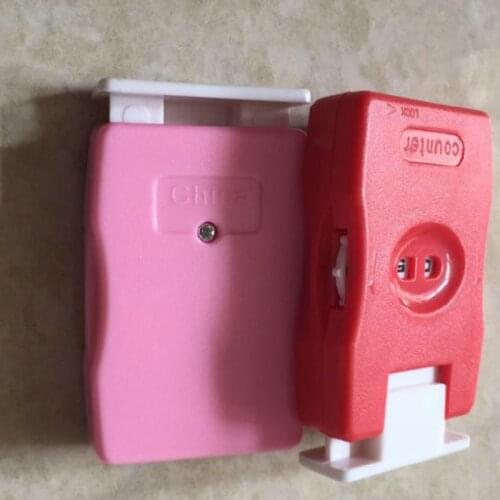 2pcs Manual Counter Knitting Stitch Row Knitted Loops Recording Press Clicker