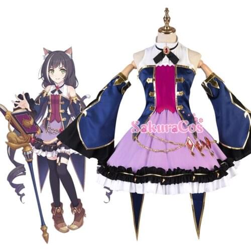 2020 New! Princess Connect! Re:Dive Kiruya Battle Suit Cosplay Costume Lolita Lovely Cos Party Outfit H