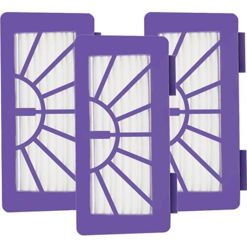 3pc Filter for Neato XV-21 XV Signature XV Signature Pro XV-11 XV-12 945-0048 XV-15 Pet Allergy Cleaner Parts