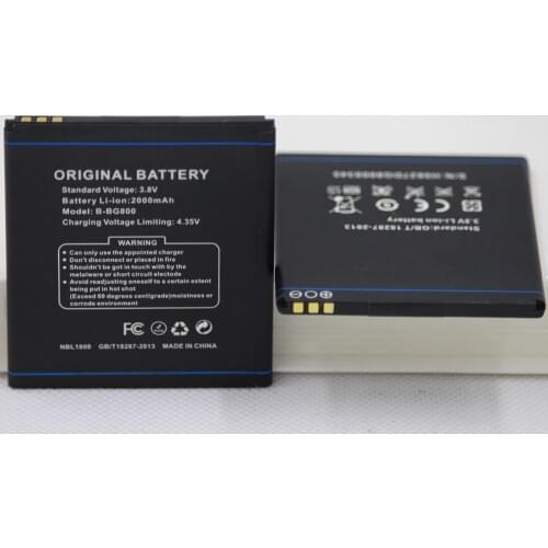5pcs/lot New Battery For Doogee DG800 VALENCIA B DG800 DG 800 B-DG800 2000mAh Mobile phone Lithium Battery