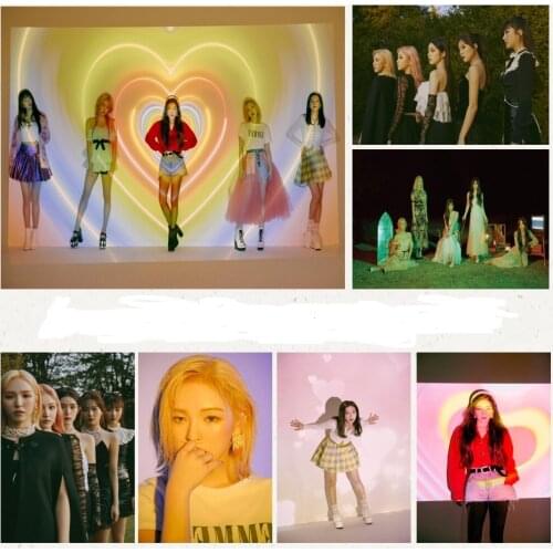 5D Diamond Embroidery ReVe Festival Finale Red Velvet PsychoDIY Diamond Painting Diamond Mosaic Cross Stitch Kit Home Decoration