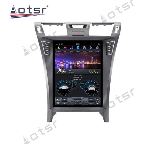 Aotsr 12.1 inch Vertical Tesla PX6 Android 9.0 RAM RAM 4G CARPLAY Car Radio Player For Lexus LS 460 LS600 Car GPS Navigation DSP