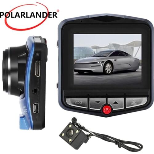 Dual lens full 1080P Car DVR GT300 auto camcorder Night Vision Dash Camera G - sensor video Recorder loop recording