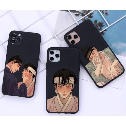 Comic Painter of the Night Phone Case for iphone 12 11 Pro Mini XS MAX 8 7 6 6S Plus X 5S SE 2020 XR cover