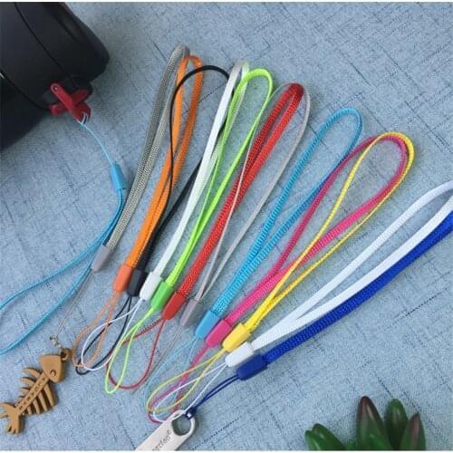 QIKEFANG Color Wrist Strap Hand Lanyard For Phone iPhone Samsung Camera GoPro USB Flash Drives Keys ID Card keycord keychain