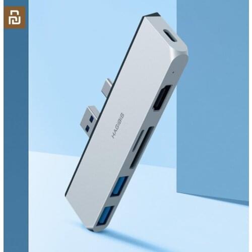 Youpin hagibis Docking station expansion accessories tablet computer converter USB multi-function adapter for surface pro7
