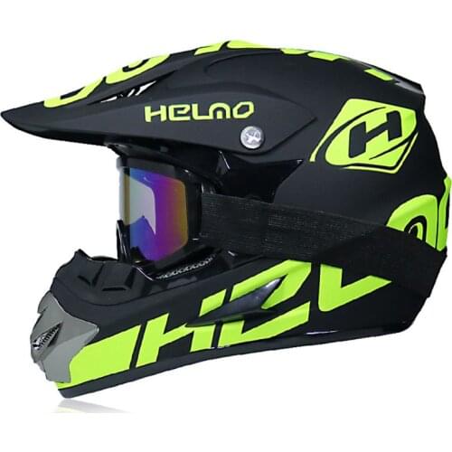 EVEFAITH Motorcycle Off-road Helmet with Goggle Super-Cool Dirt Bike Helmet MTB Downhill Full Face Helmet Universal Size