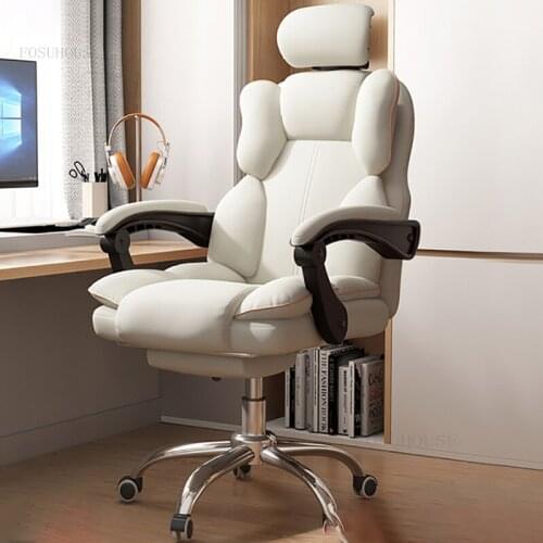 Nordic Gaming Office Chairs Modern Home Lifting Swivel Backrest Office Chair Office Furniture Creative Armchair Computer Chair