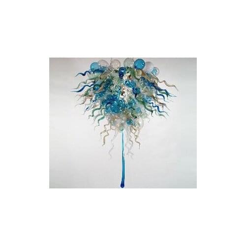 Beautiful Modern Colorful Flower Chandelier Hand Blown Murano Glass for Hotel