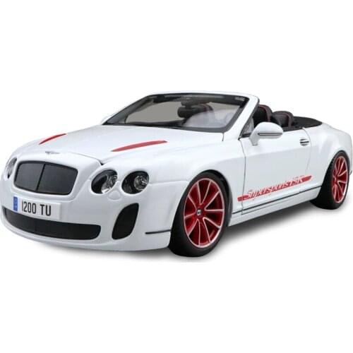 1/18 Bentley Supersports Convertible ISR Bburago 11035 Diecast Model Car Toys Boy Girl Gifts