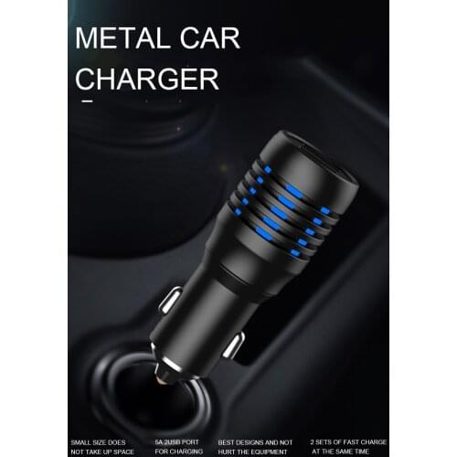 For Samsung Adaptive 48W Fast Charging 12V Metal Samsung Fast Car Charger For Samsung Smart Phone