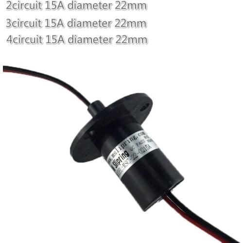 Sliding Ring For Children Excavator, Large Current Conductive Sliding Ring For Wind Power Generation, 2-4 Channels 15a Current F