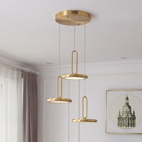 Postmodern light luxury chandelier model room exhibition hall villa restaurant bedroom art acrylic chandelier