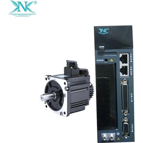 NEWKYE servo motor and servo driver kit 1.0kw 4N.m 2500rpm for pritting machine