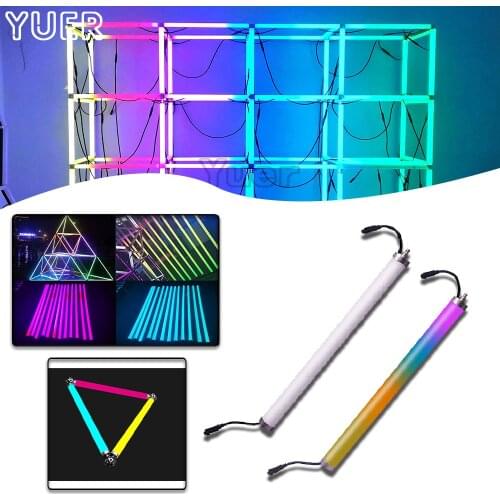 SMD 5050 RGB 3IN1 288 LED Pixel Light DMX 512 Control DJ Stage Party Disco Effect Wash Light IC Digital Tube In Full Colour