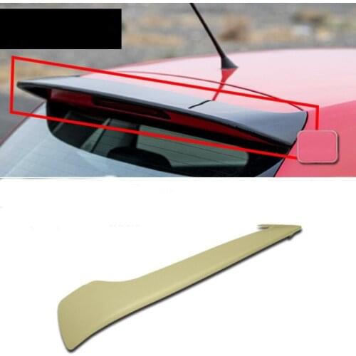Rear Roof Spoiler Lip Wing Spoiler For VW Polo MK5 6R 6C 2009 2010 2011 2012 2013 2014 2015 2016 2017 Rear Window Top Spoiler