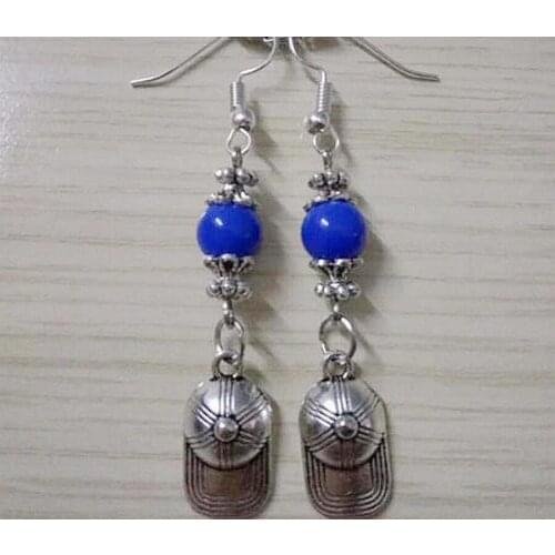 10Pair Baseball Caps Earrings New Fashion Jewelry Vintage Charm Fashion Pendants Drape Earrings For Woman Gift