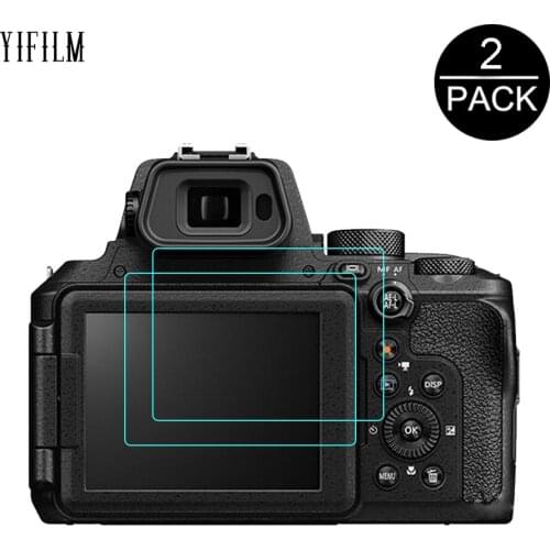 2pcs For Nikon COOLPIX P950 Digital Camera LCD Display Screen Protector COOLPIX P950 2.5D 9H Tempered Glass HD Clear Film