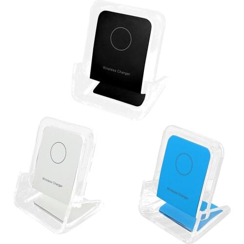 2021 10W Wireless Charger Stand Desktop Phone Bracket For IPhone 12 Pro Max Mini Qi Wireless Charging Cell Phone Holder Dock