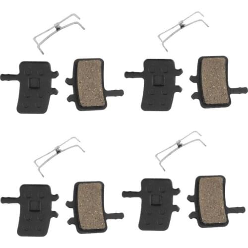 4 Pair Semi - Metallic MTB Mountain Bicycle Disc Brake Pad For Sram BB7 Juicy3/5/7 Brake Blocks Replacement Accessories