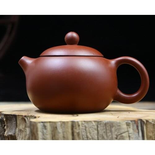 Wang Guowang Teapot Filter Handmade Purple Clay Huanglong Mountain Raw Ore Dahongpao Mud Tea Pot 150ml