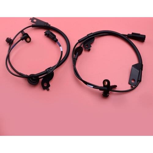 1 Pair Front Wheel Speed Sensor Fit for Mitsubishi ASX Outlander Lancer VII Seden Sportback 2WD 2010 2011 2012 4670A575 4670A576